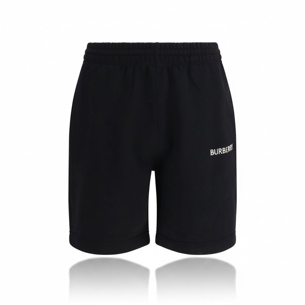 Burberry Black Cotton Bermuda Shorts