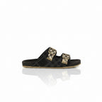 Burberry Check Suede Urchin Slides