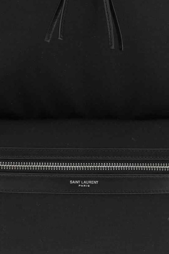 Saint Laurent City Backpack ECONYL® Black
