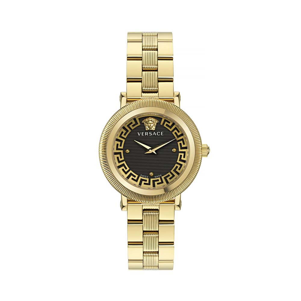 Versace Greca Flourish Gold Ladies Watch (VE7F00623)