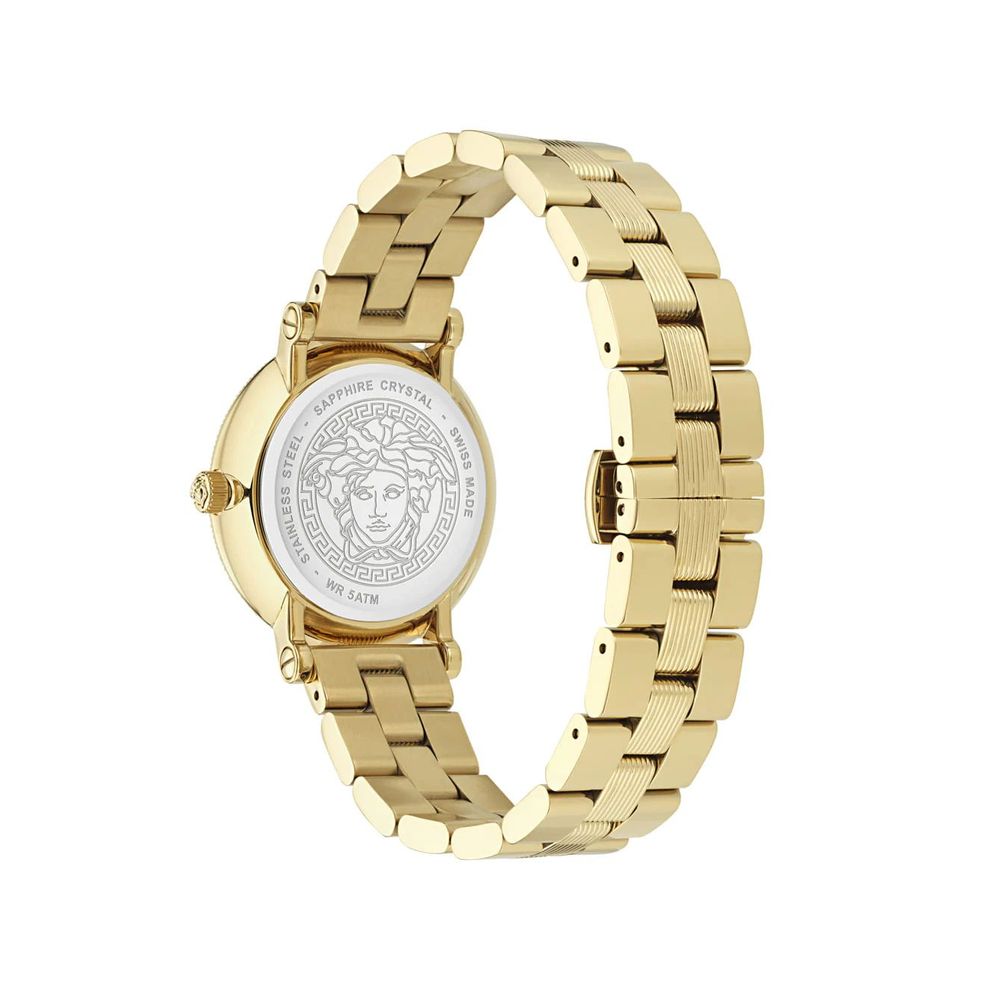 Versace Greca Flourish Gold Ladies Watch (VE7F00623)