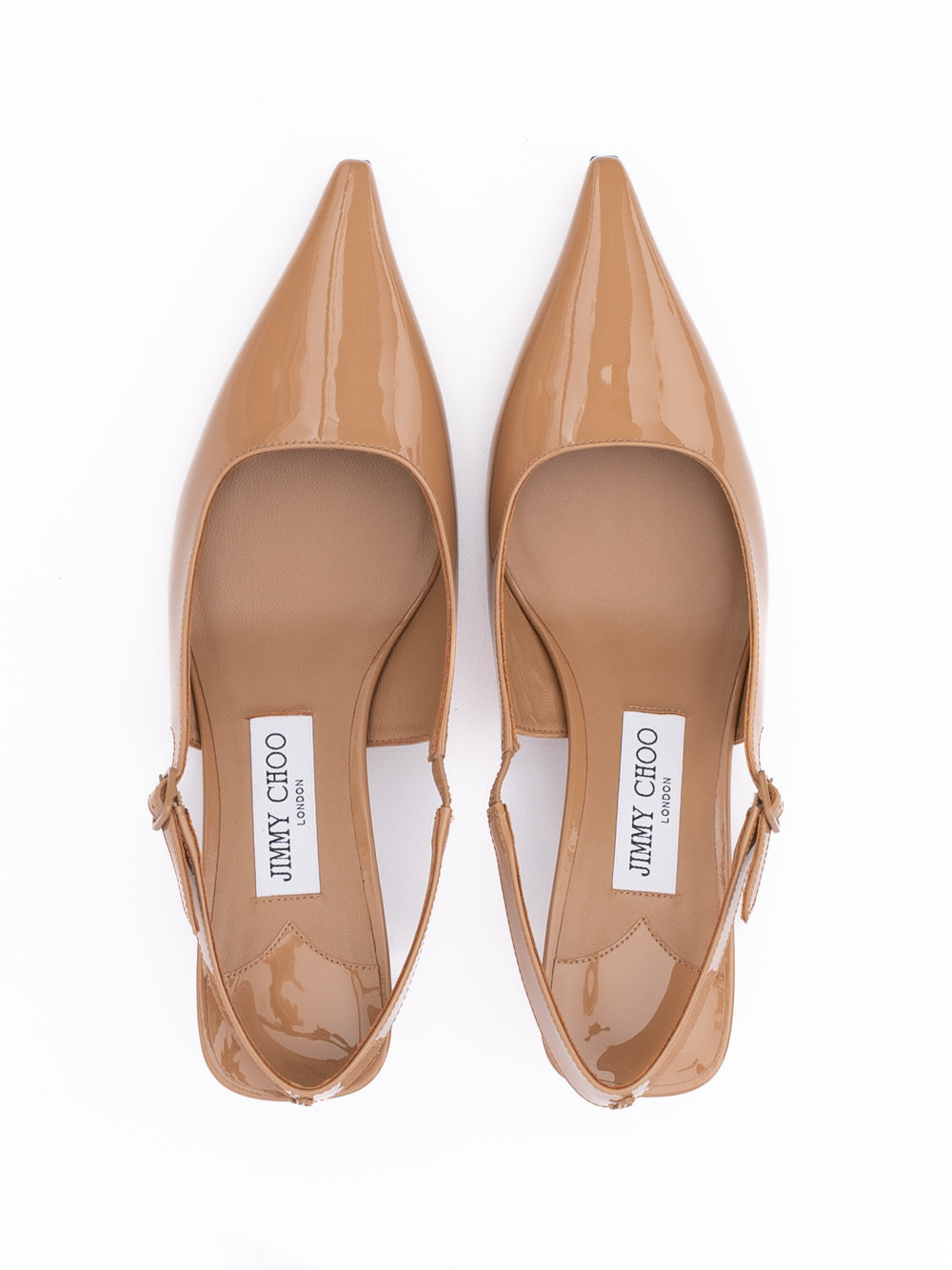 Jimmy Choo Décolleté Slingback Amel 50 Biscotto
