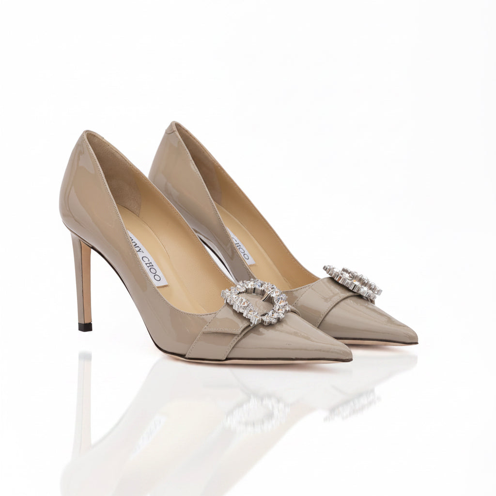 Jimmy Choo Chery 85 Patent Leather Pumps