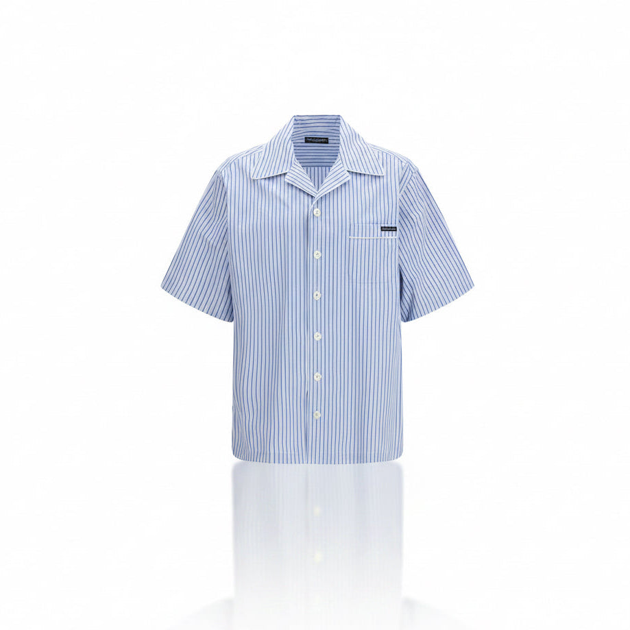 Dolce & Gabbana Striped Poplin Cotton Shirt