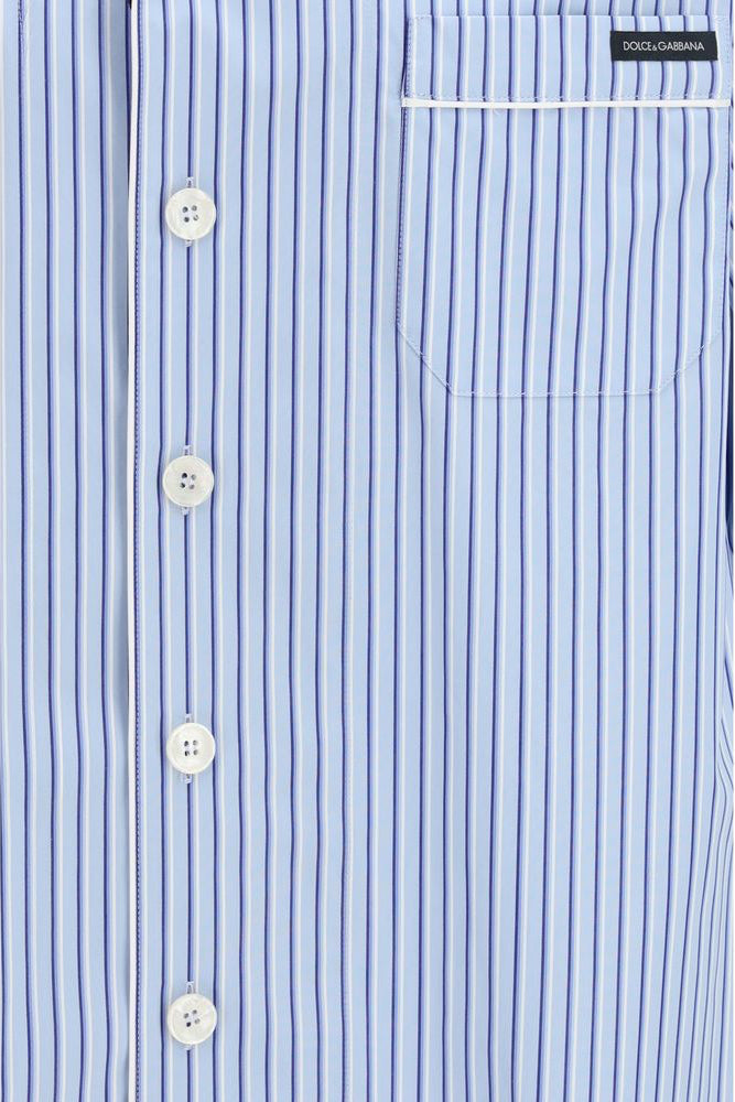 Dolce & Gabbana Striped Poplin Cotton Shirt