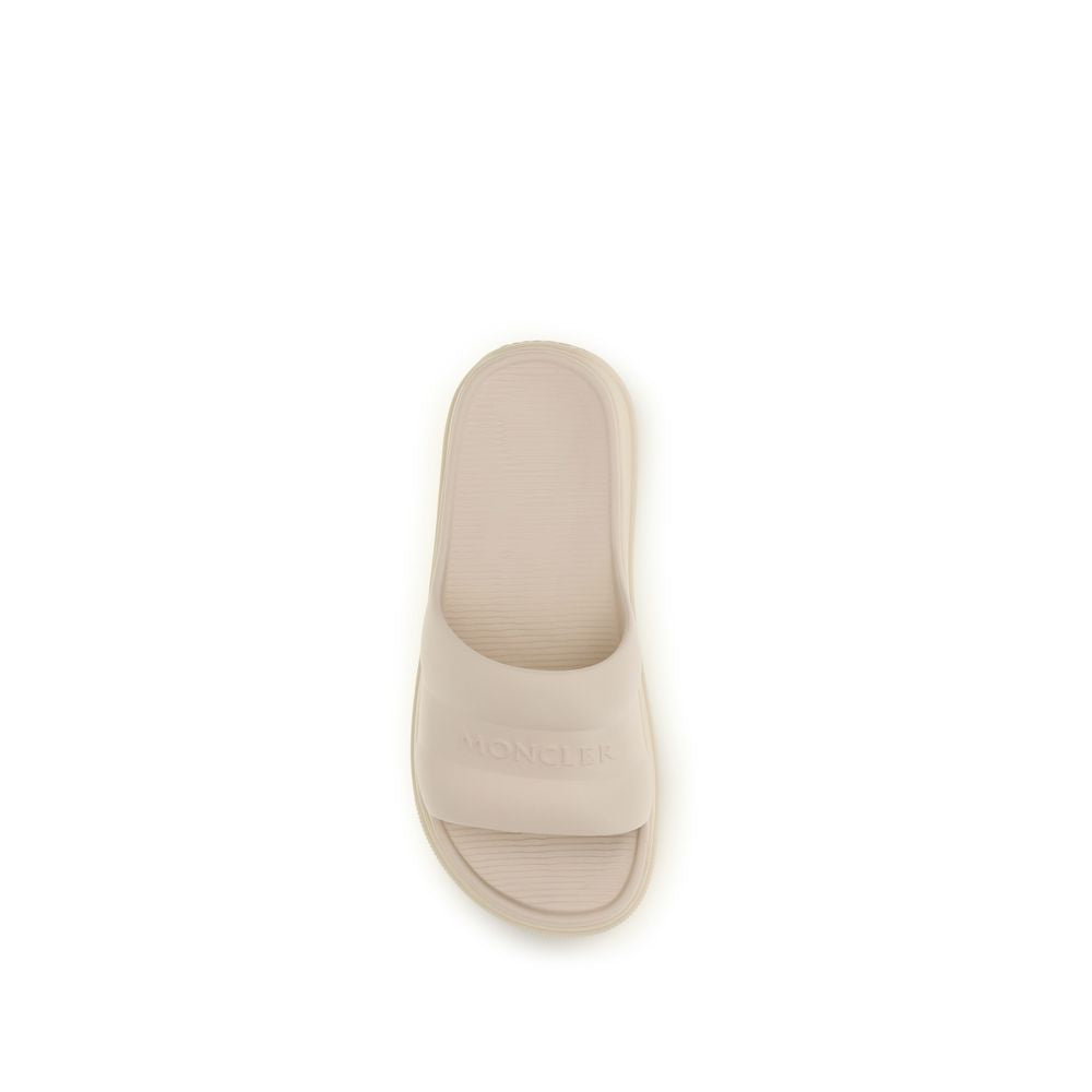 Moncler Altive Cream Sliders