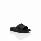 Moncler Sandali Bassi Neri in Gomma
