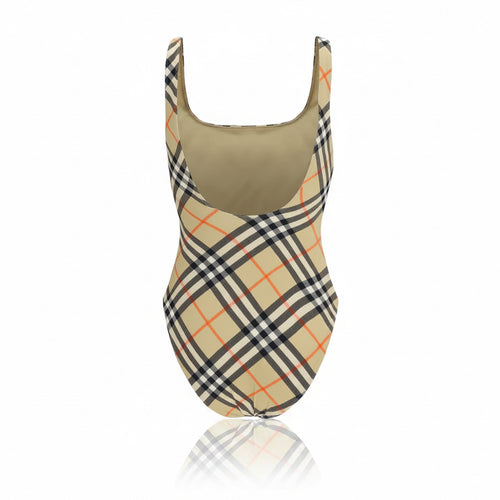 Burberry Check One-Piece Swimsuit
