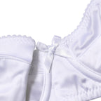 Dolce & Gabbana White Satin Balconette Bra