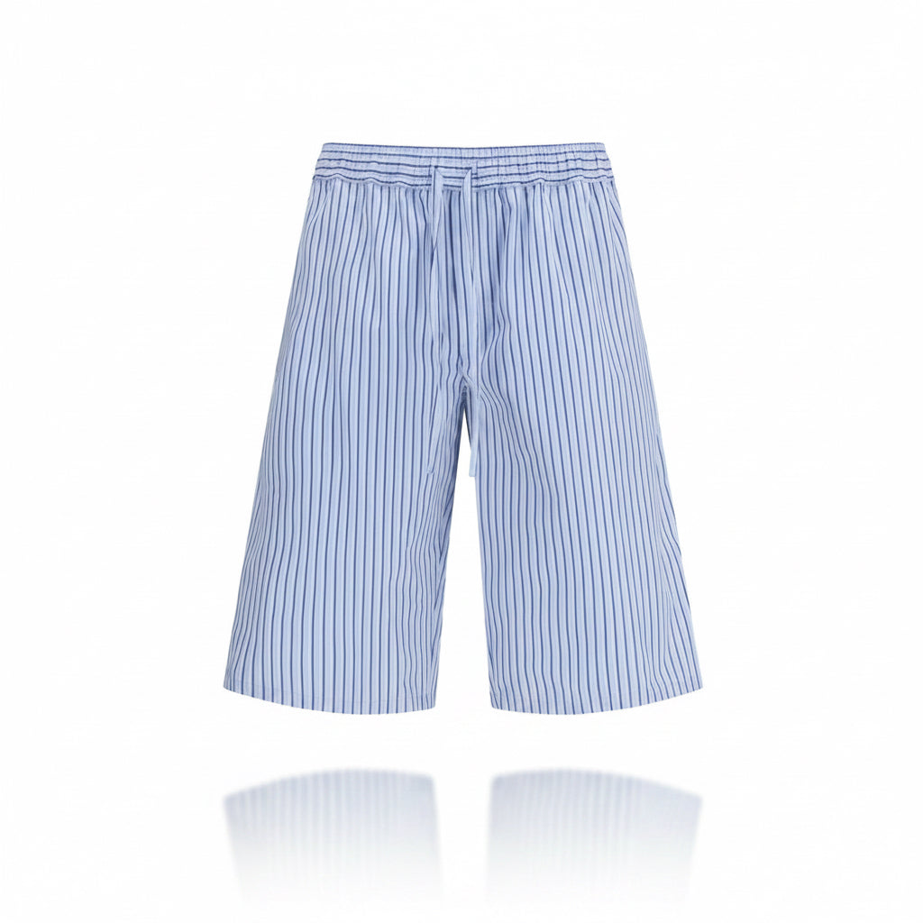 Dolce & Gabbana Striped Poplin Bermuda Shorts