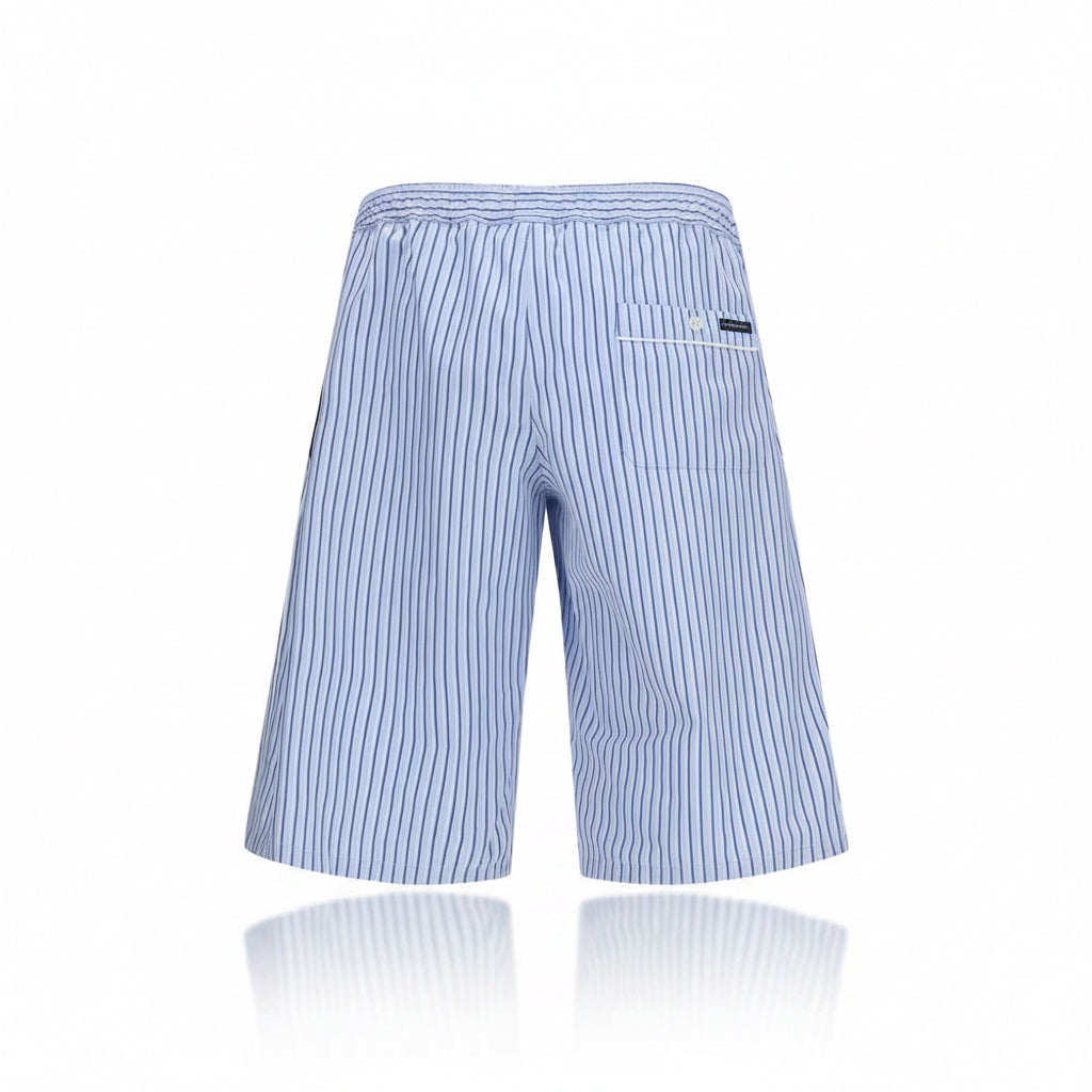 Dolce & Gabbana Striped Poplin Bermuda Shorts