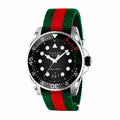 Gucci Dive XL 45mm Red/Green Web Sport Watch