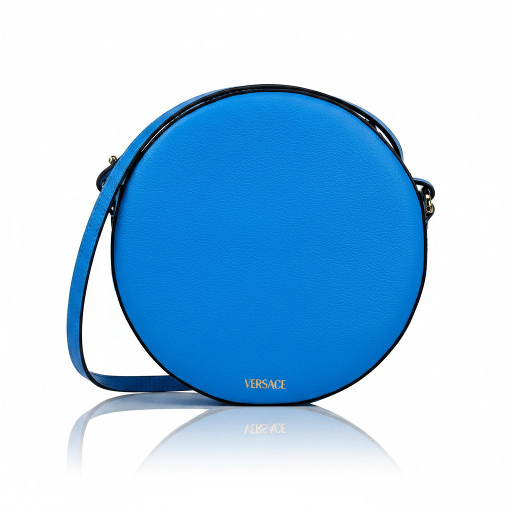 Versace La Medusa Disco Leather Bag