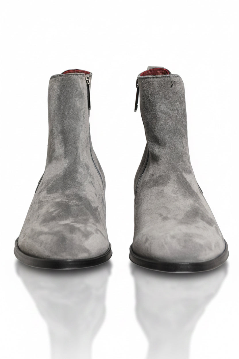Dolce & Gabbana Giotto Velvet Calfskin Chelsea Boots