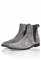 Dolce & Gabbana Giotto Velvet Calfskin Chelsea Boots
