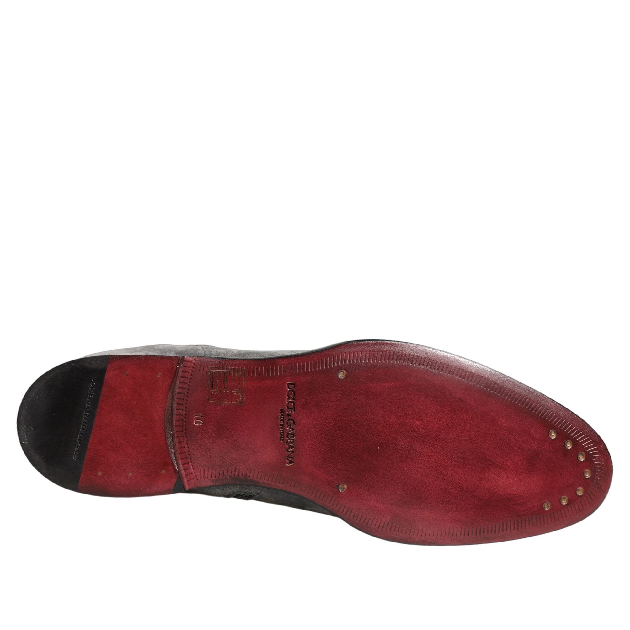Dolce & Gabbana Giotto Velvet Calfskin Chelsea Boots