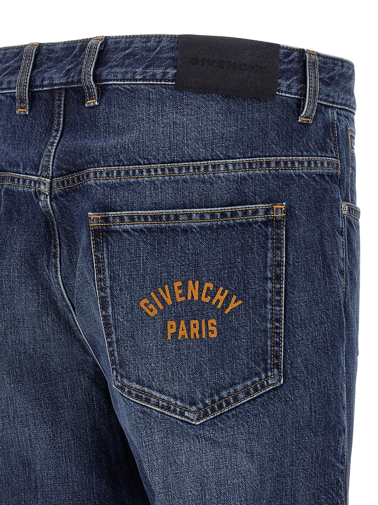 Givenchy Blue Straight-Leg Men's Jeans