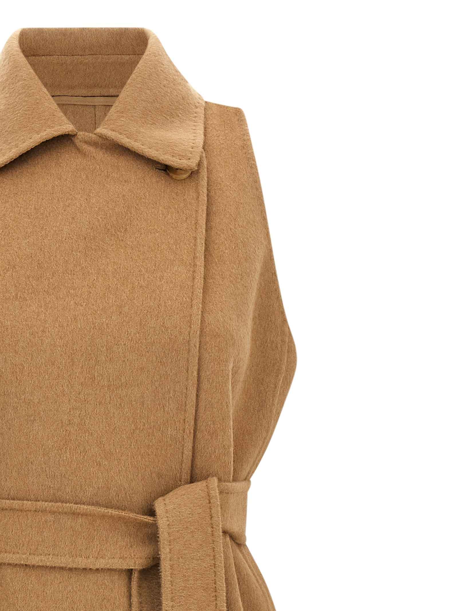 Max Mara Beige Wool Coat