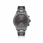 Orologio elegante Hugo Boss in acciaio inossidabile grigio