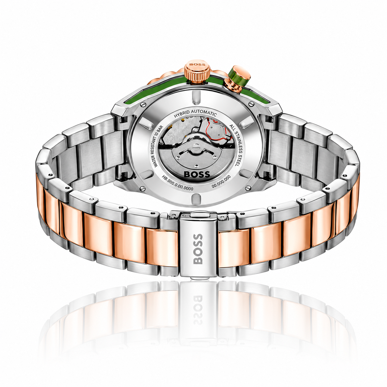 Orologio elegante Hugo Boss in acciaio inossidabile grigio