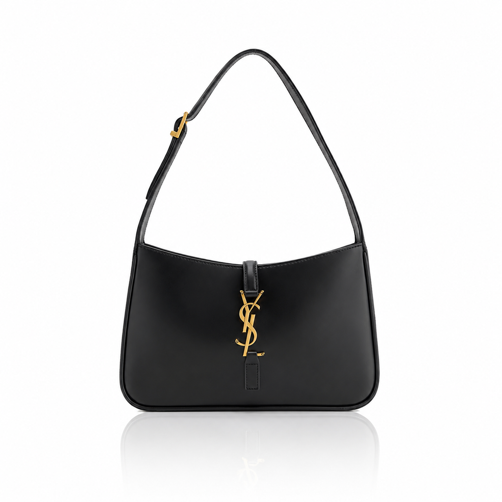 Saint Laurent Le 5 à 7 Hobo Black Shoulder Bag