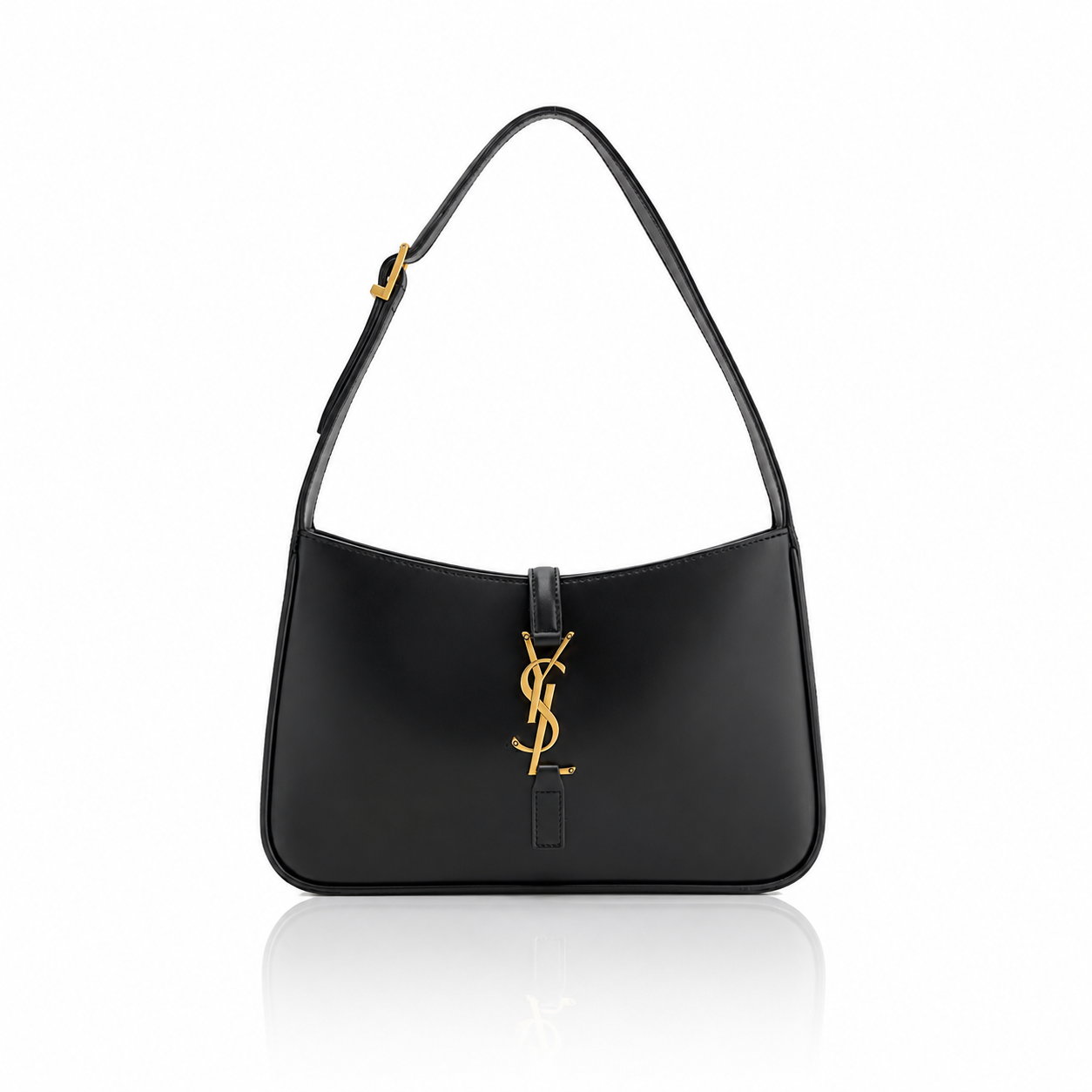 Saint Laurent Le 5 à 7 Hobo Black Shoulder Bag