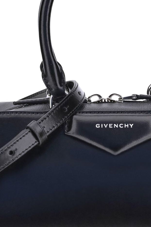 Borsa Givenchy in pelle di vitello nera Bos Taurus