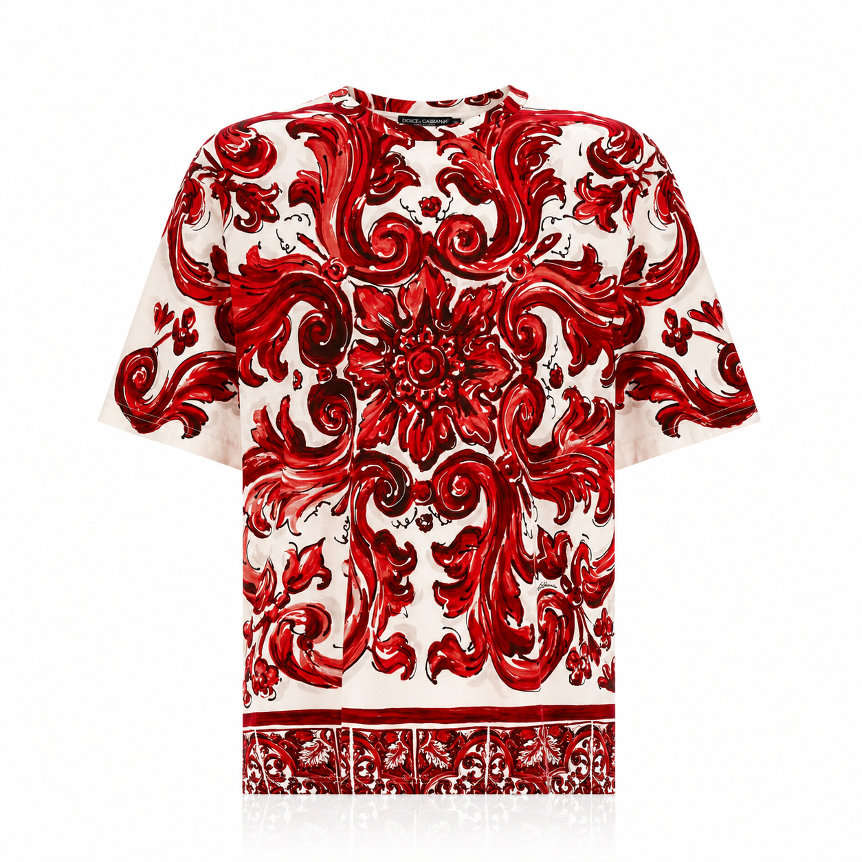Dolce & Gabbana All-Over Majolica T-Shirt