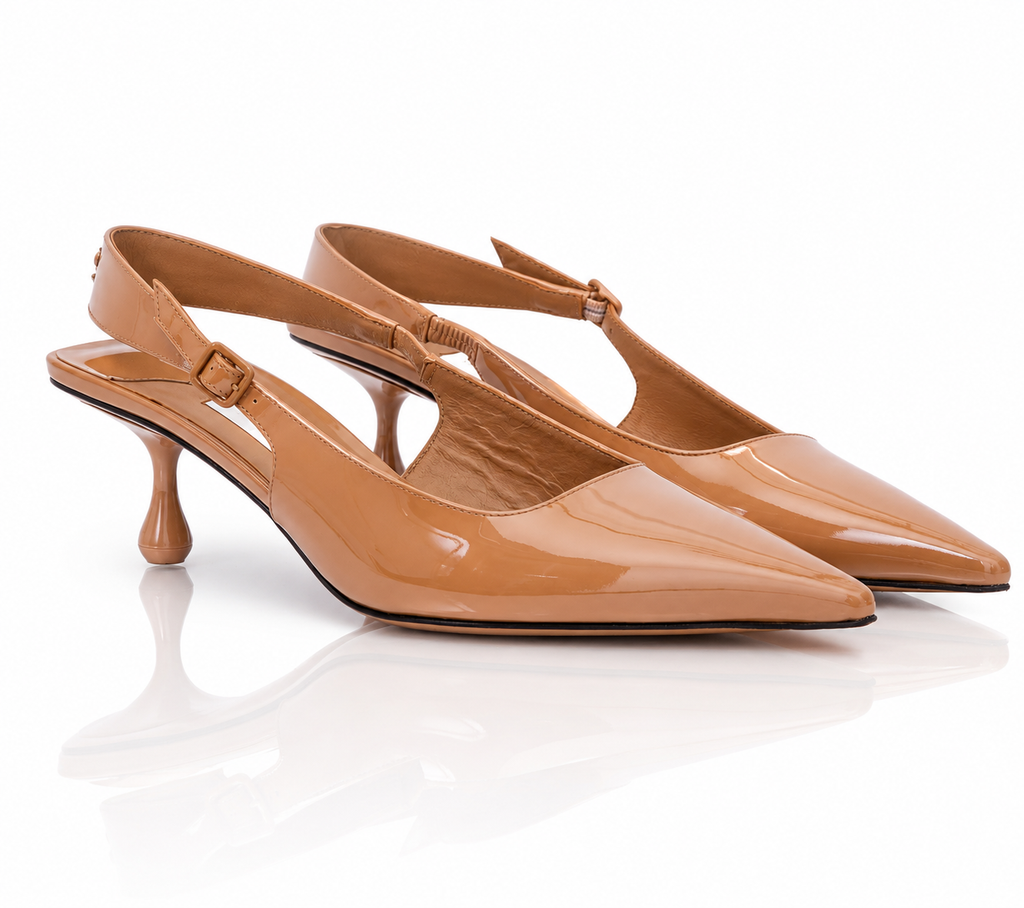 Jimmy Choo Décolleté Slingback Amel 50 Biscotto
