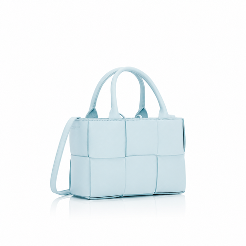 Bottega Veneta Mini Arco Intrecciato Leather Tote