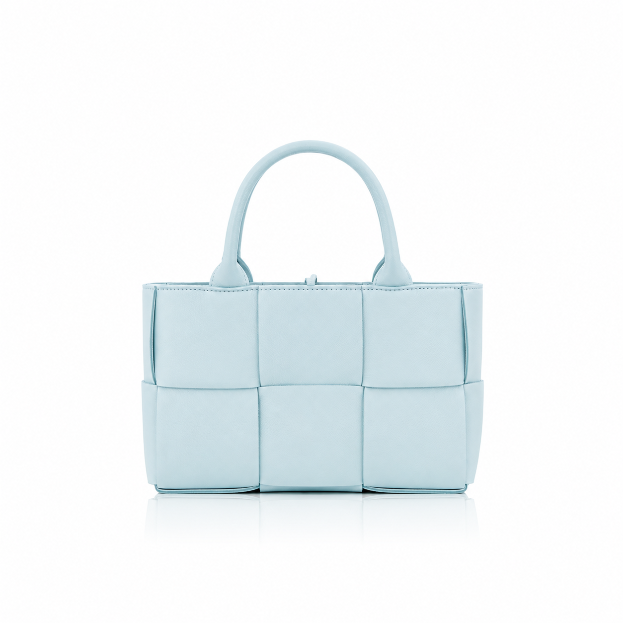 Bottega Veneta Mini Arco Intrecciato Leather Tote