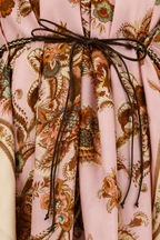 Zimmermann Aster Billow Mauve Jacobean Maxi Dress