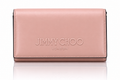 Borsa clutch Jimmy Choo in pelle rosa