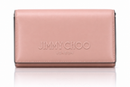 Borsa clutch Jimmy Choo in pelle rosa