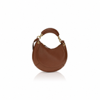Chloé Banana Leather Brown Hobo Bag