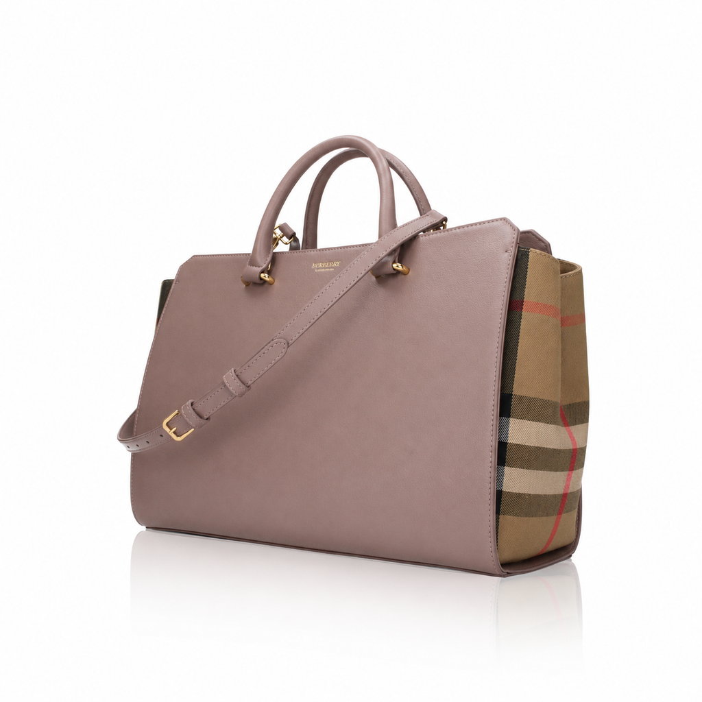 Burberry Banwell Leather Satchel