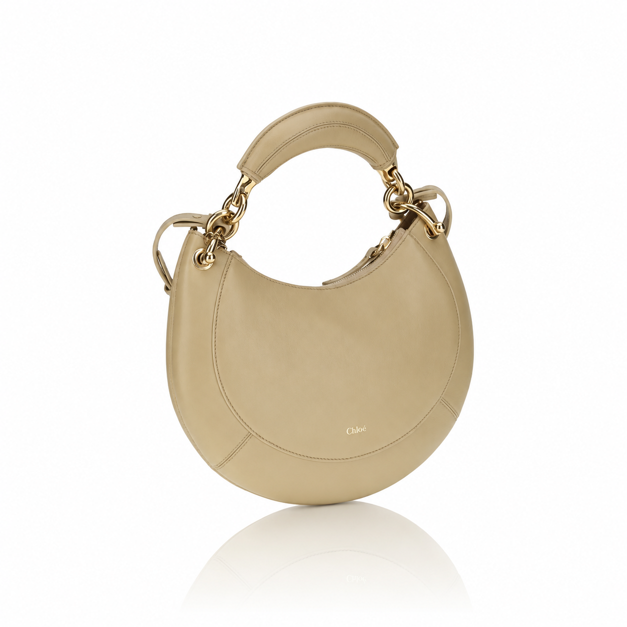 Chloé Banana Hobo Leather Bag