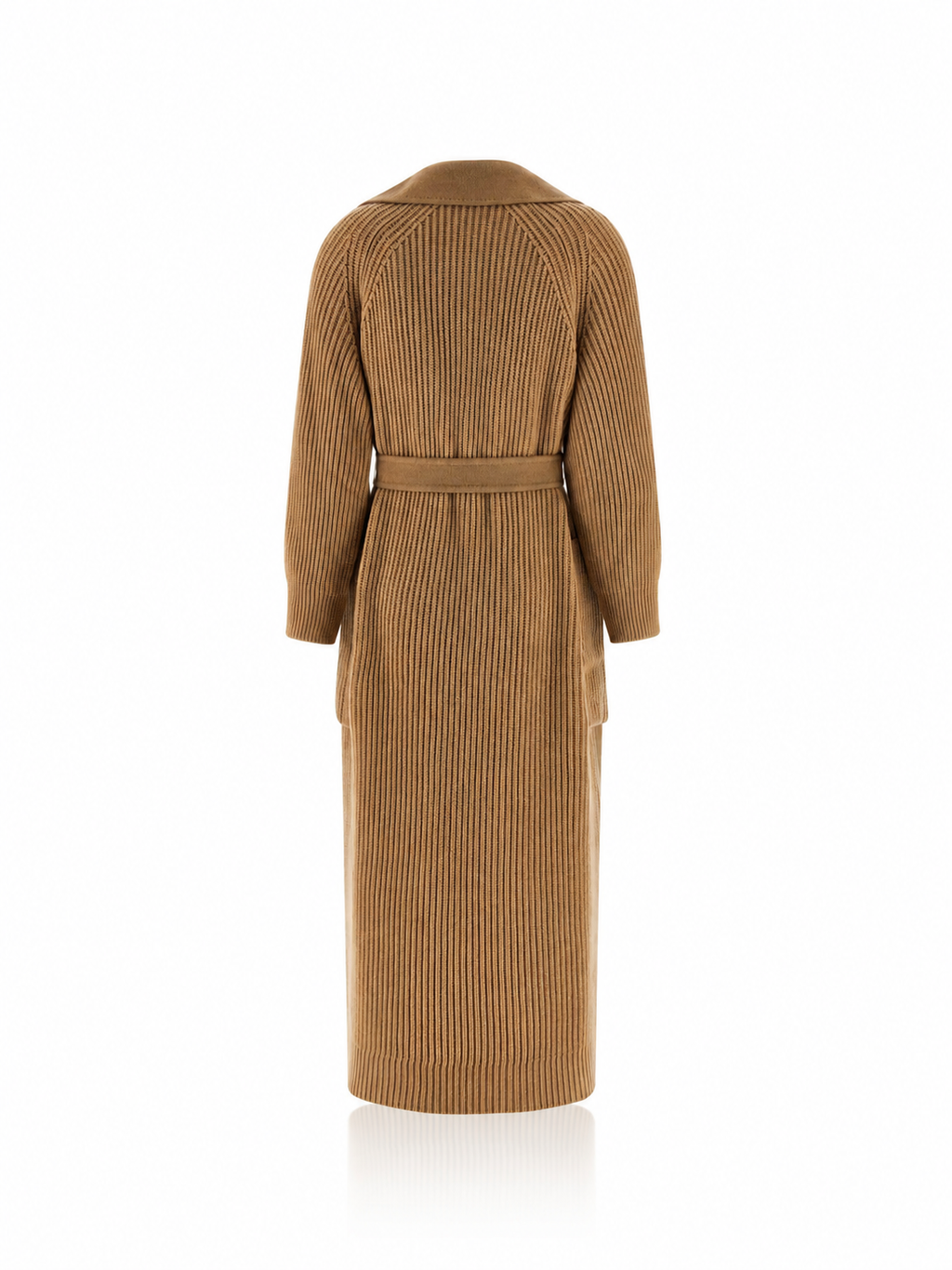 Max Mara Berard1234 Ribbed Wool Coat
