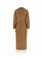 Max Mara Berard1234 Ribbed Wool Coat