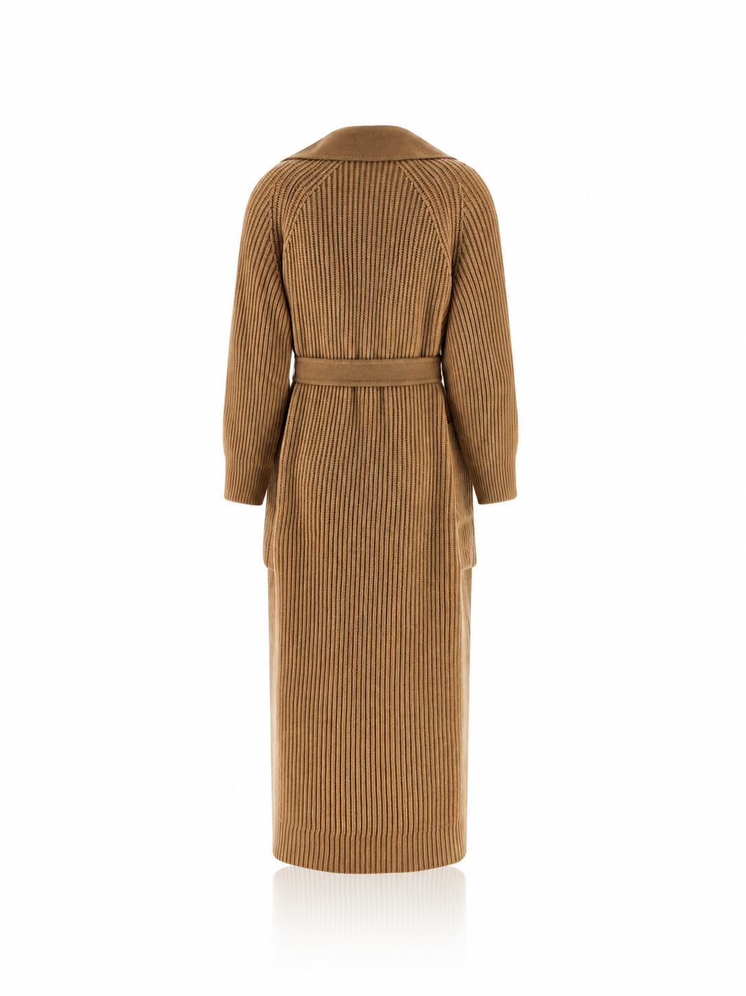 Max Mara Berard1234 Ribbed Wool Coat