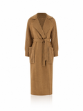 Max Mara Berard1234 Ribbed Wool Coat