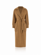 Max Mara Berard1234 Ribbed Wool Coat