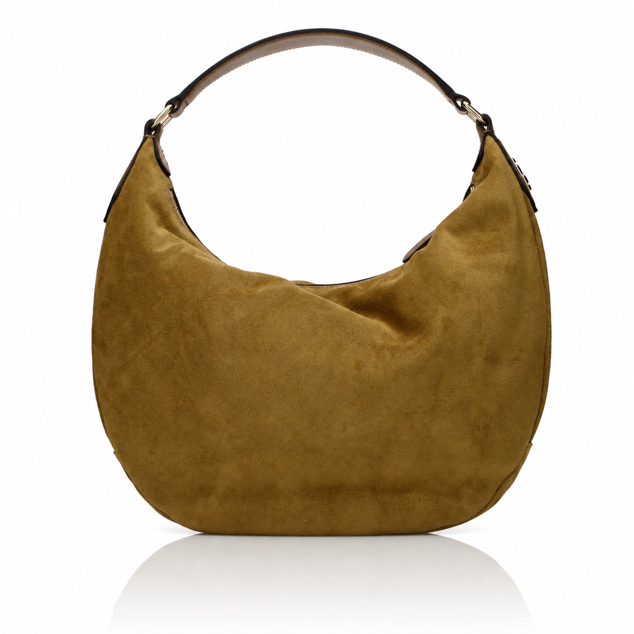 Jimmy Choo Bets Camel Suede Hobo Bag