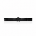 Versace La Medusa Black Leather Belt