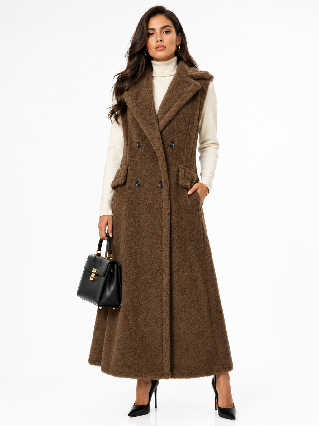 Max Mara Boario1234 Sleeveless Trench Coat