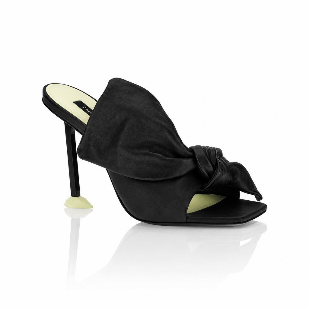 Givenchy Boudoir Bow Knot Heeled Mules
