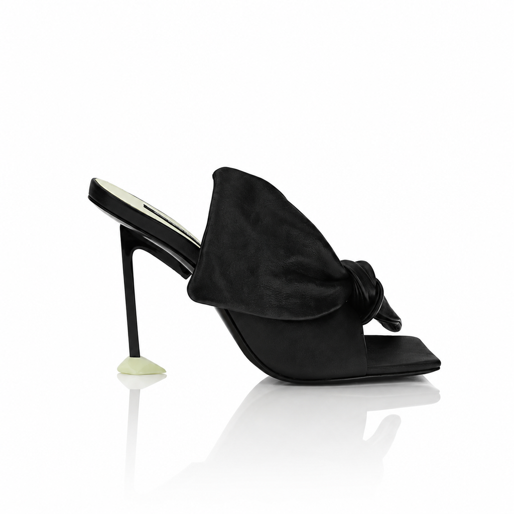 Givenchy Boudoir Bow Knot Heeled Mules