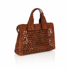 Chloé Raffia Banana East-West Tote Bag