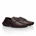 Dolce & Gabbana Brown Deerskin Driver Loafers