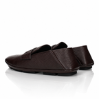 Dolce & Gabbana Brown Deerskin Driver Loafers